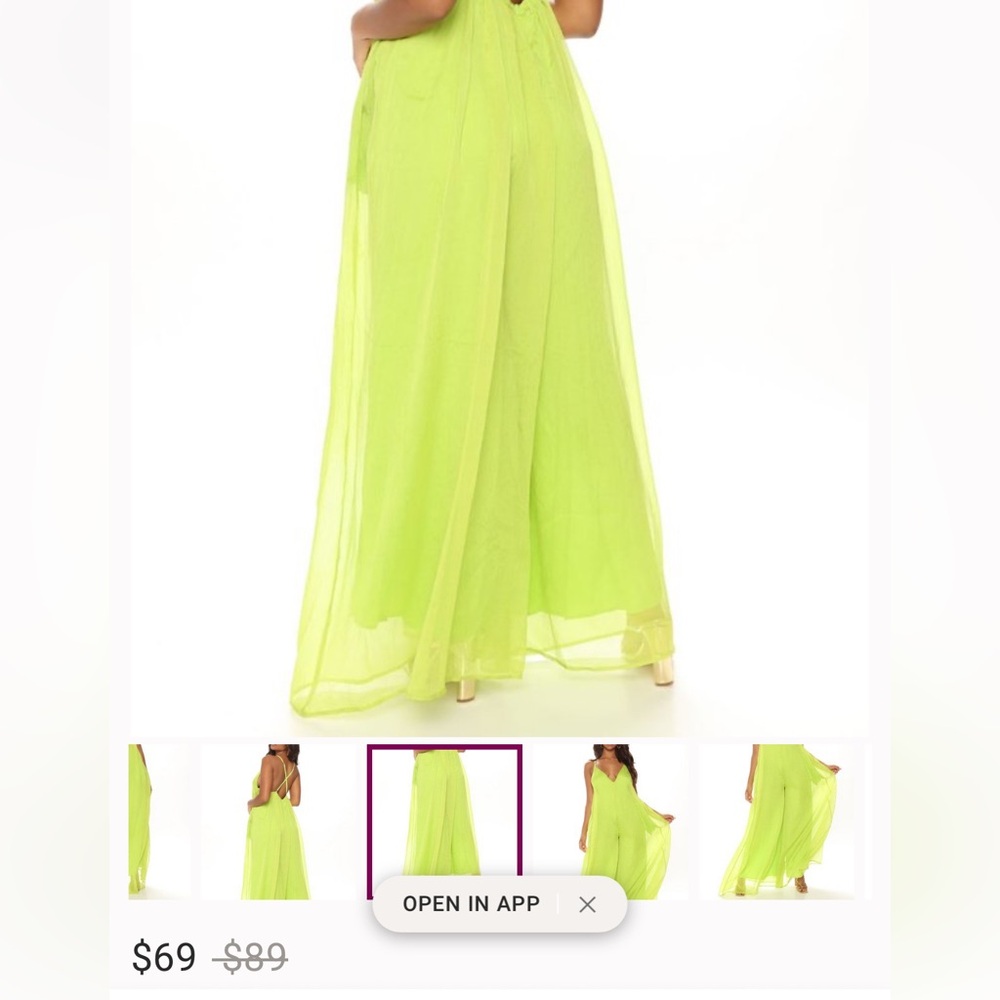 Jumpsuit Vibrant Neon Jumpsuit - Picture 5 of 5